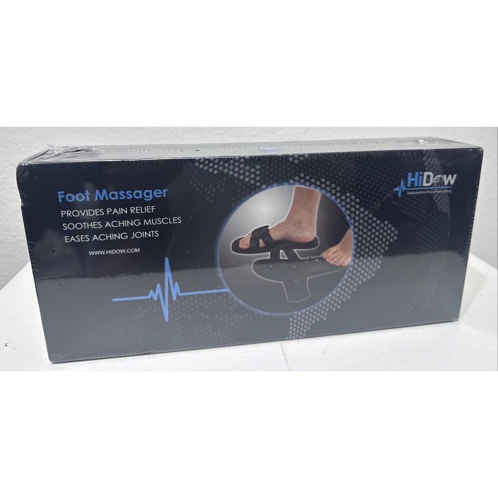 Hidow Foot Massager Shoes Tens Unit Pain Relief Electrical Muscle Stimulator NEW